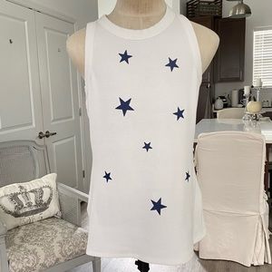 Sheilay Star Printed Tank Top